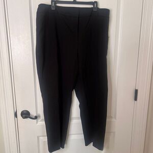 Suit‎ Separates Womens Career Dress Pants Black Straight Fit Plus Size 20W NWT